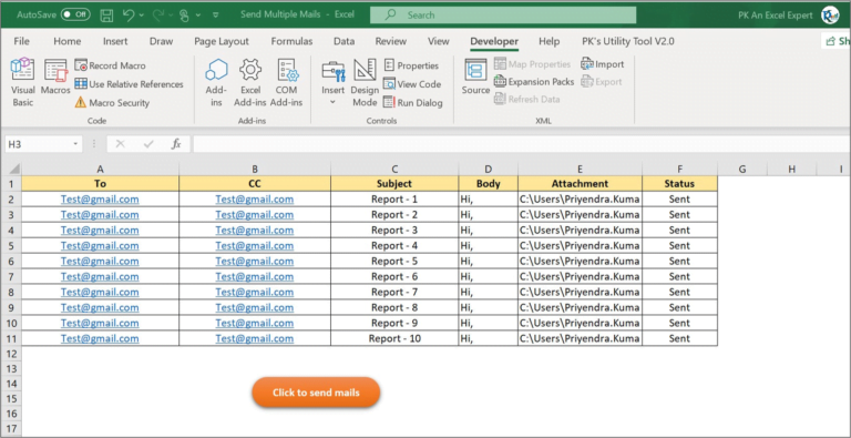 send-bulk-emails-using-vba-and-outlook-pk-an-excel-expert