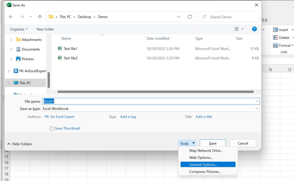 6 Types Of Password Protection In Microsoft Excel PK An Excel Expert