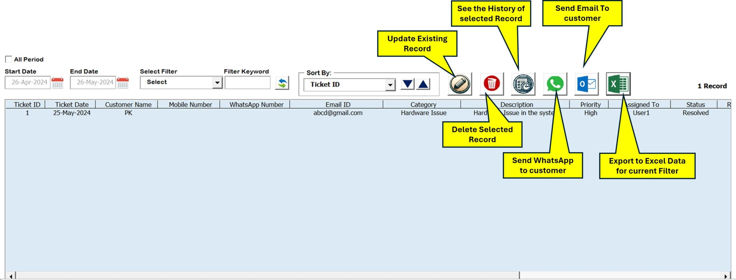 Data Section