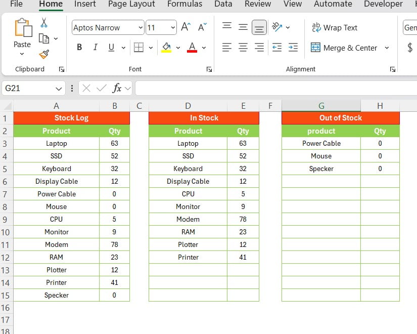 FILTER Function in Excel with Examples