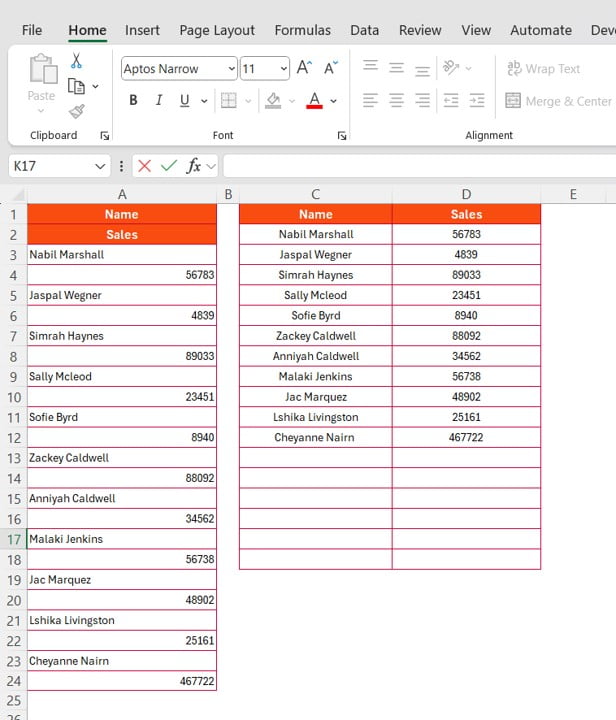 WRAPROWS Function in Excel with Examples