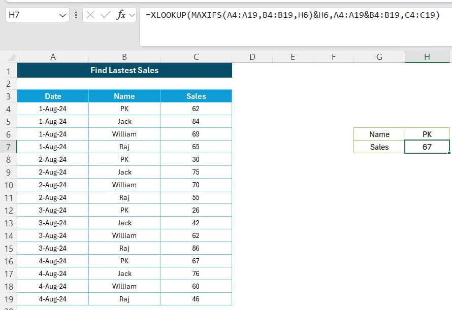 Mastering XLOOKUP