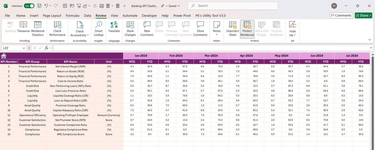 Data Input Sheet