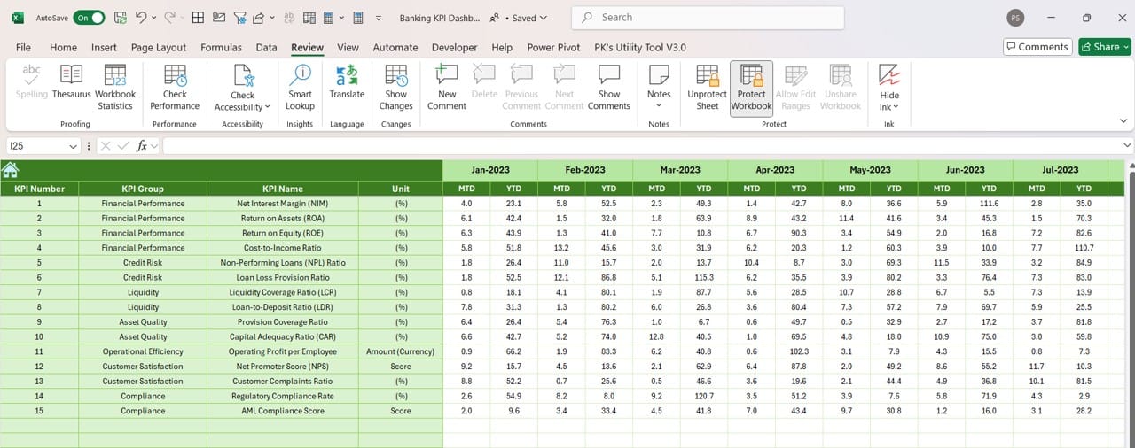 Previous Year Numbers Sheet