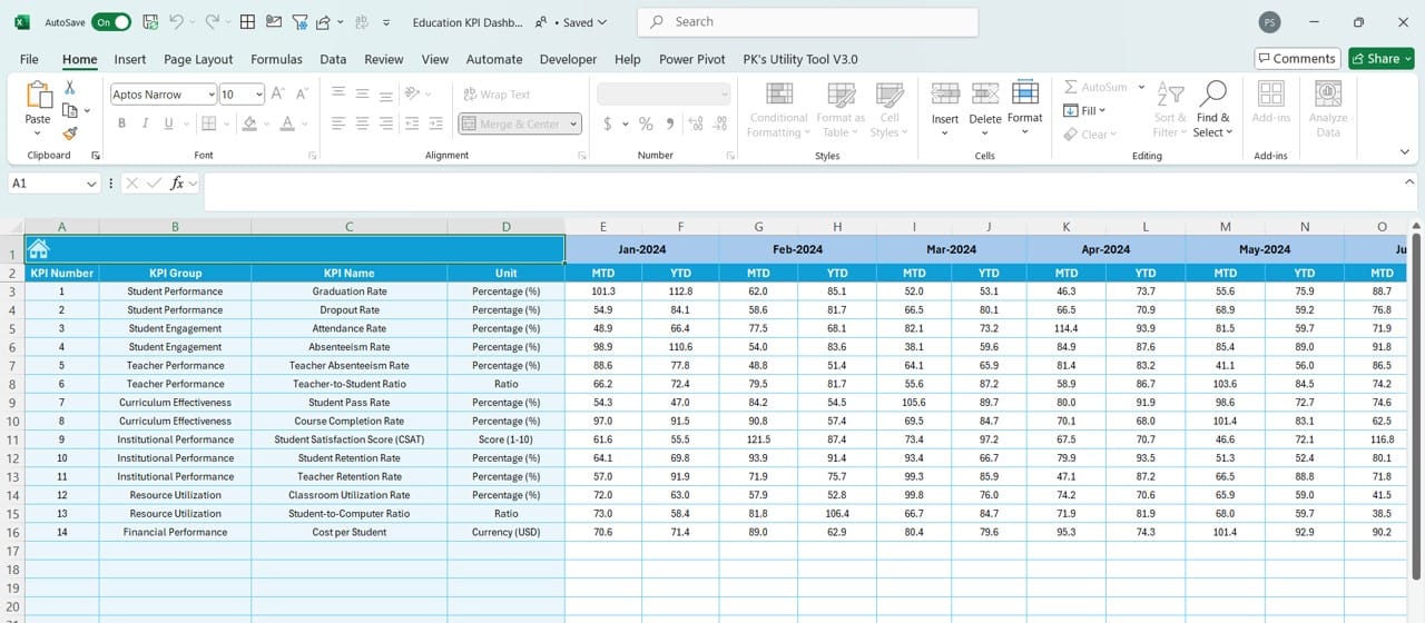 Target Sheet