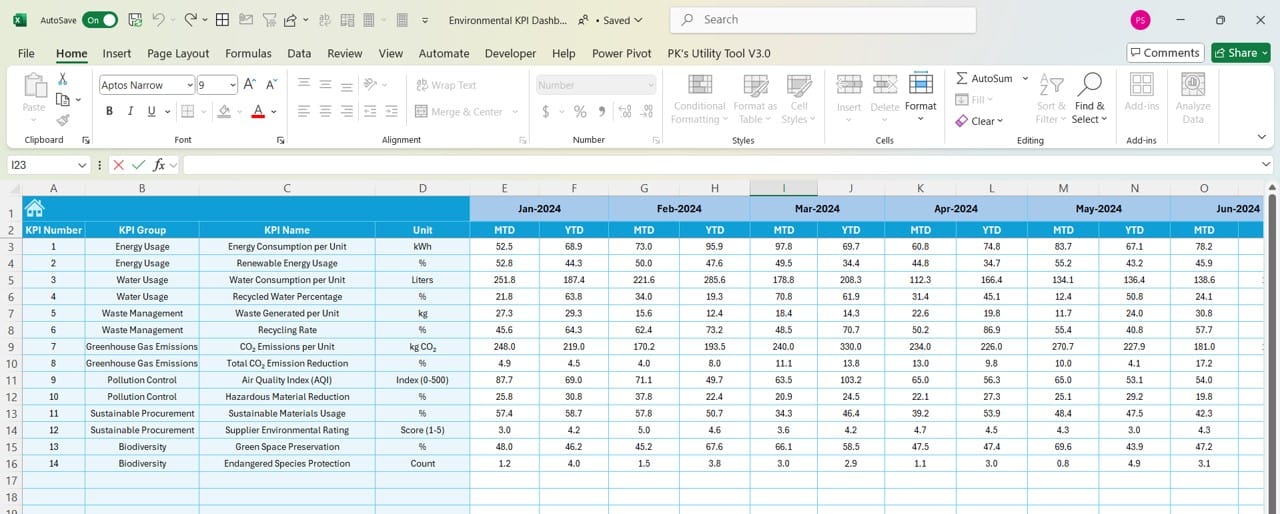 Target Sheet