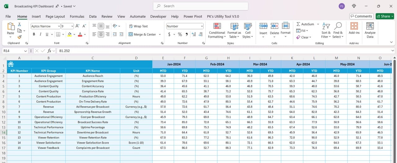 Target Sheet