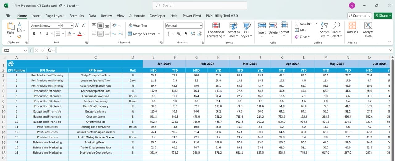 Target Sheet