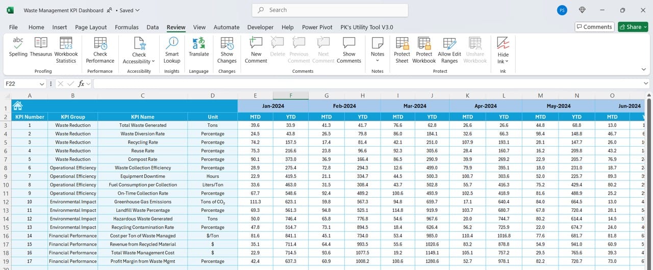 Target Sheet