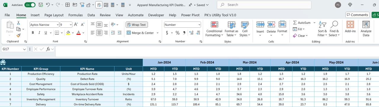 Target Sheet