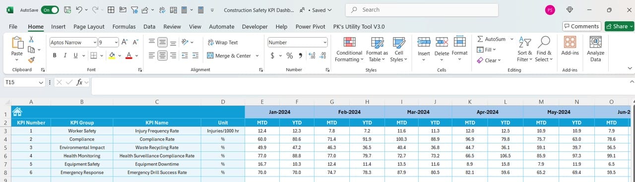 Target Sheet