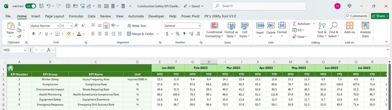 Previous Year Number Sheet