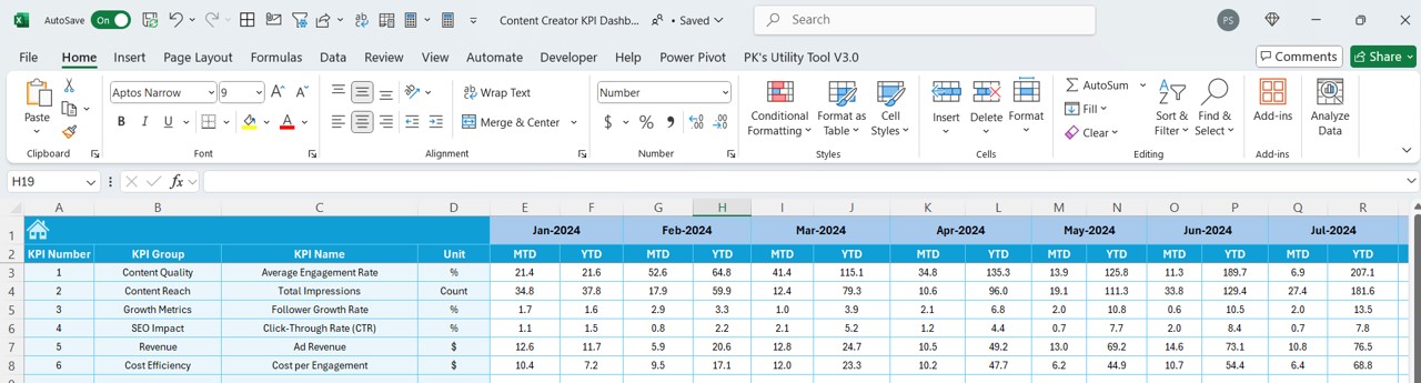 Target Sheet