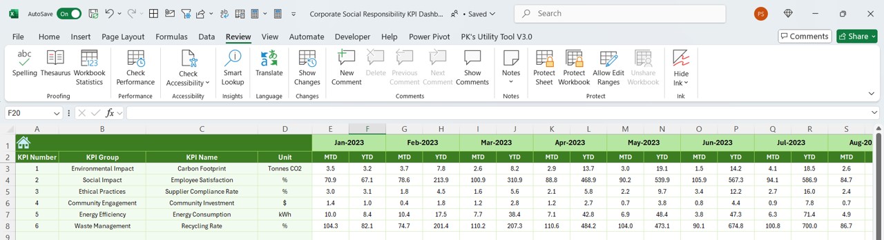 Previous Year Number Sheet