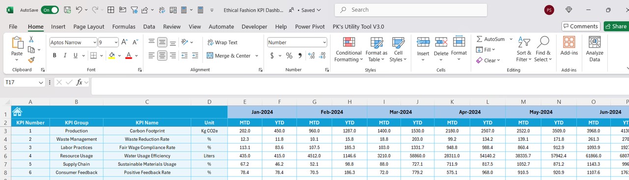 Target Sheet