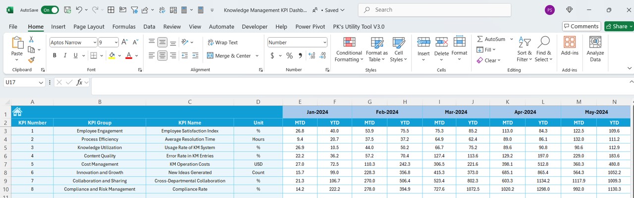 Target Sheet