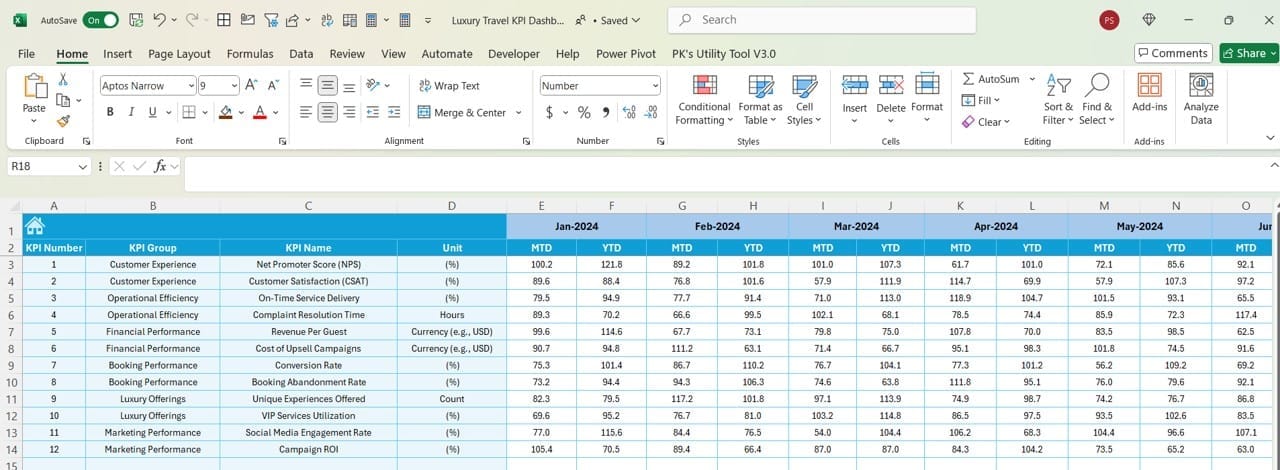 Target Sheet