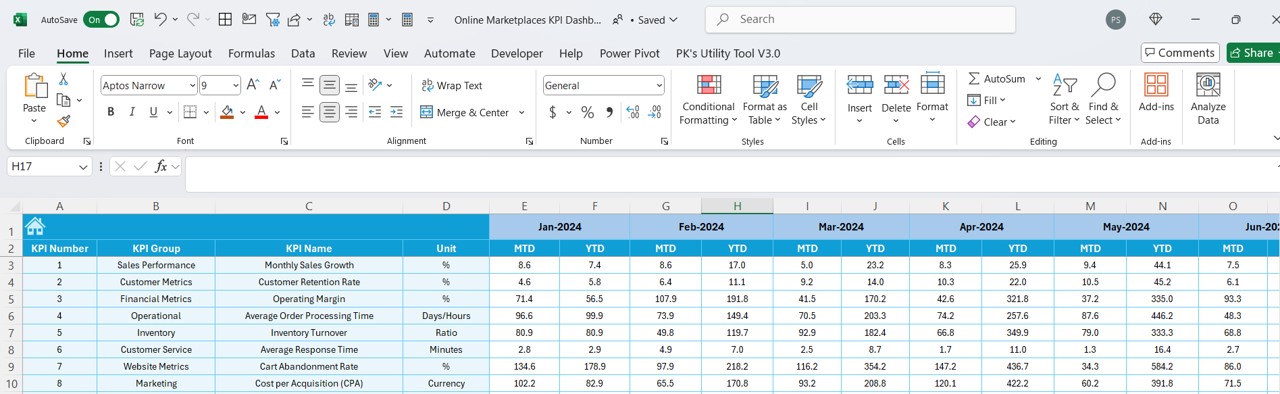 Target Sheet