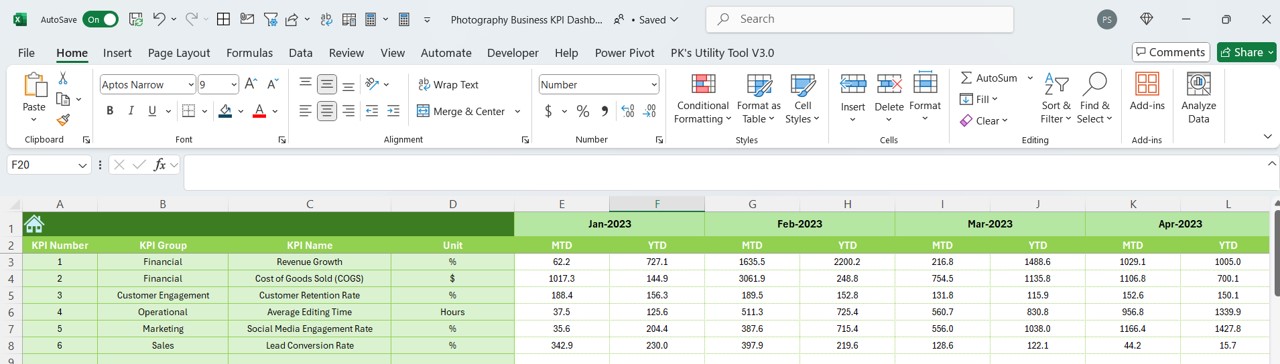 Previous Year Number Sheet