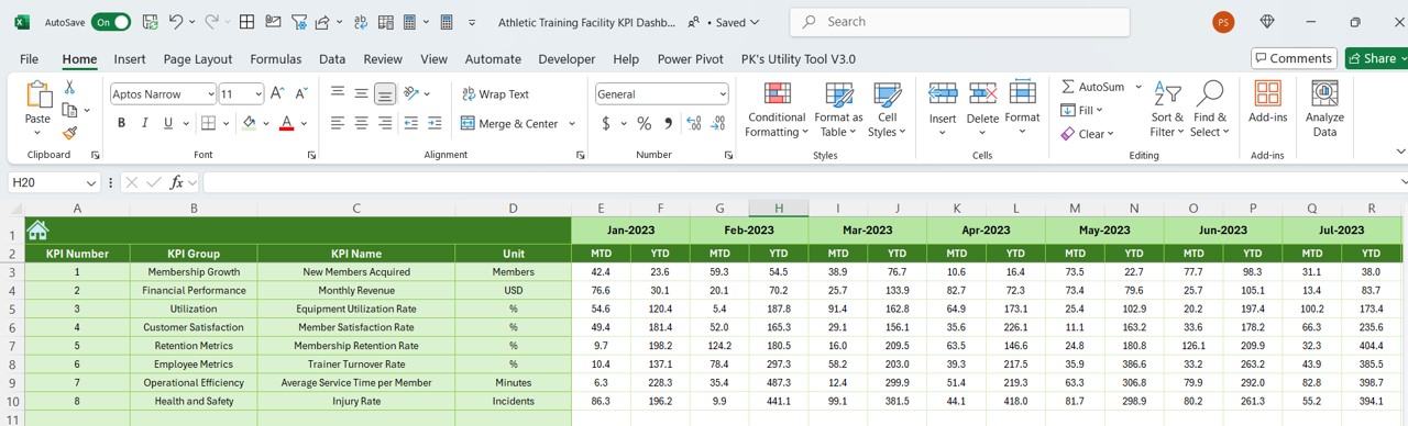 Previous Year Number Sheet