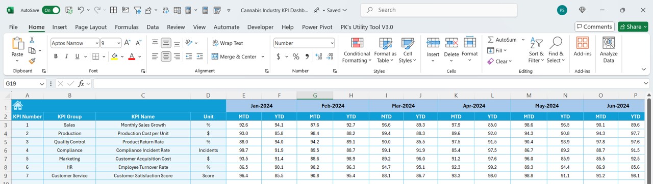 Target Sheet