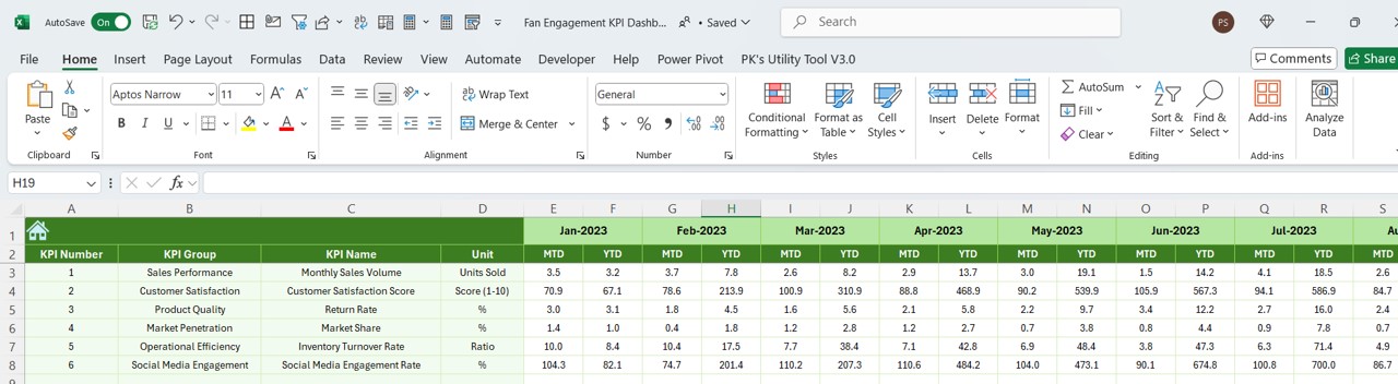 Previous Year Number Sheet