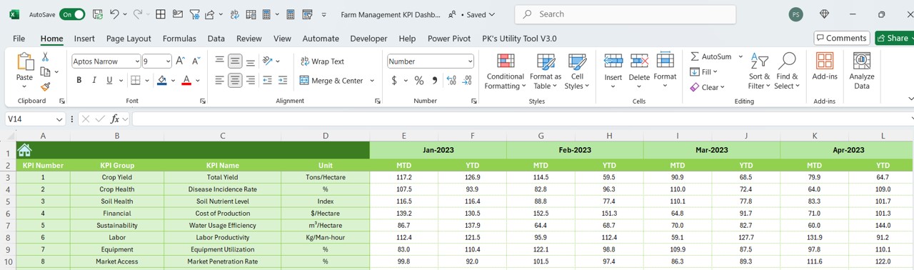 Previous Year Number Sheet