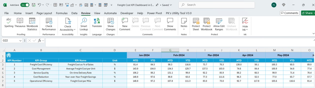 Target Sheet