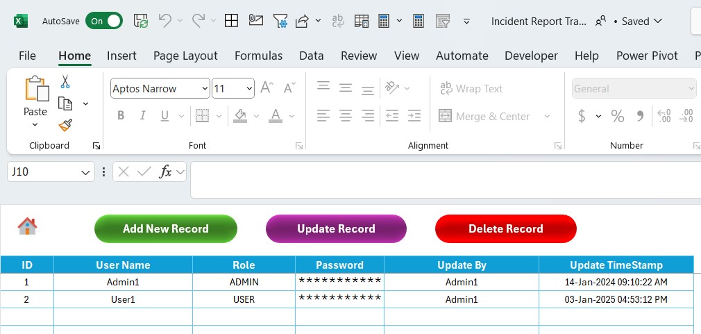 Login with Different User