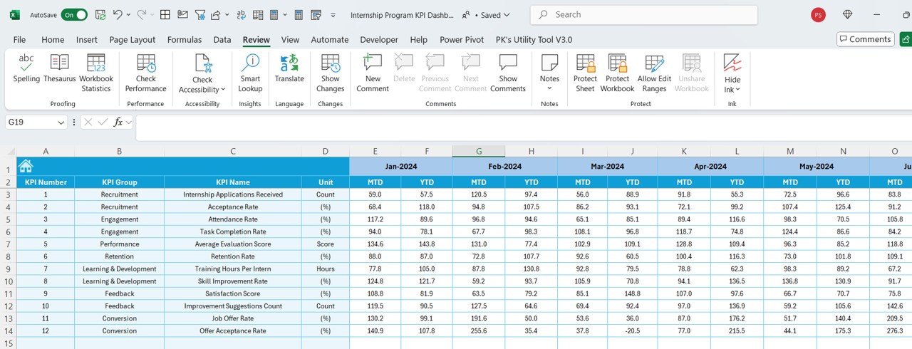 Target Sheet