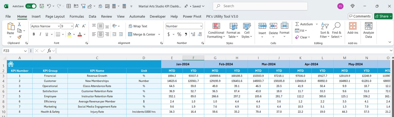 Target Sheet