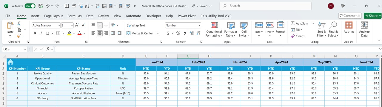 Target Sheet