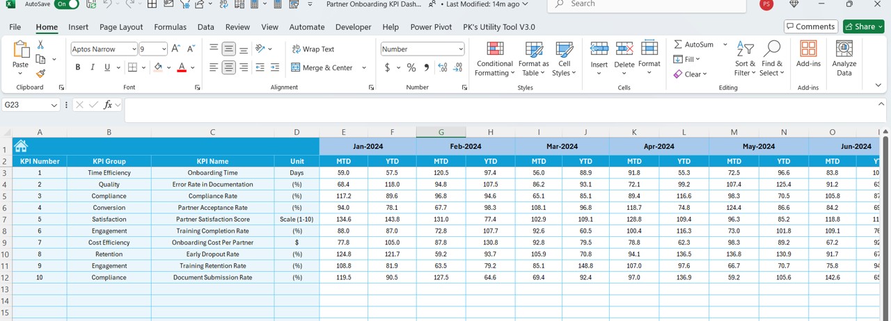 Target Sheet