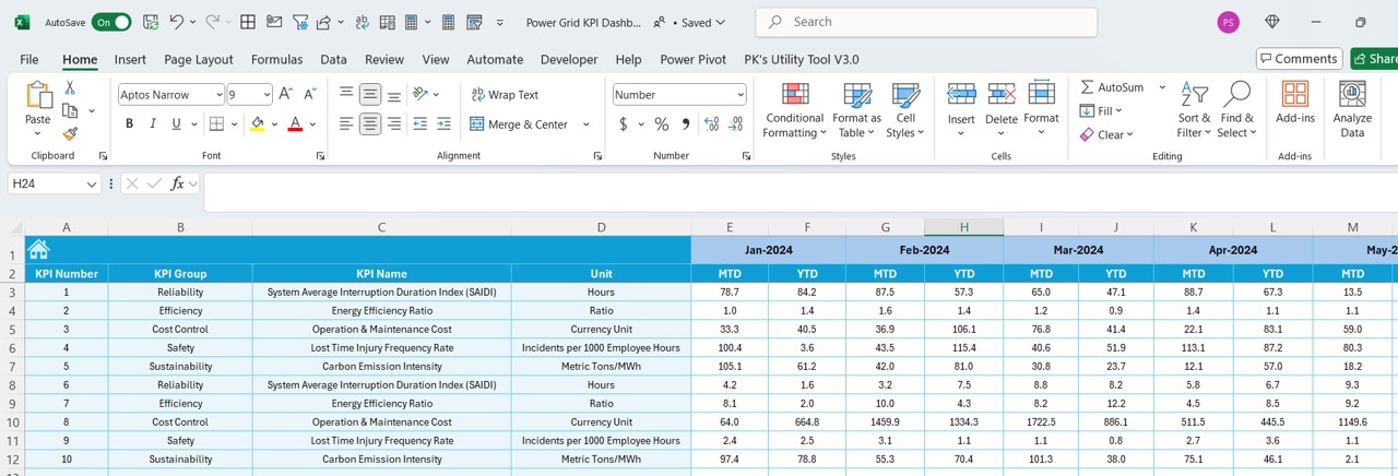 Target Sheet