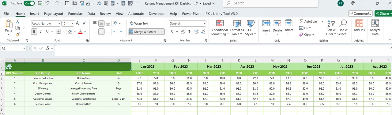 Target Sheet