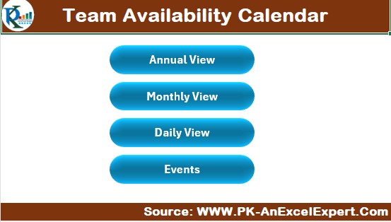 Team Availability Calendar