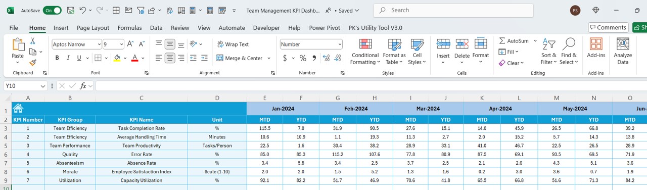 Target Sheet