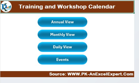 Training and Workshop Calendar