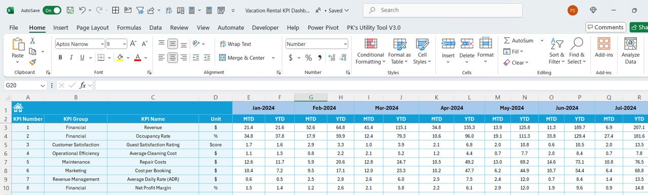 Target Sheet