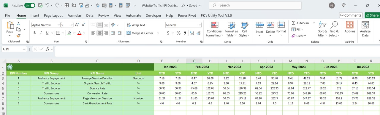 Previous Year Number Sheet