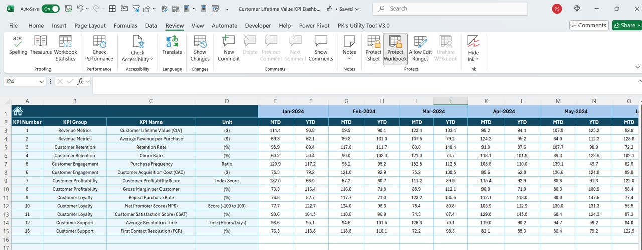 Target Sheet