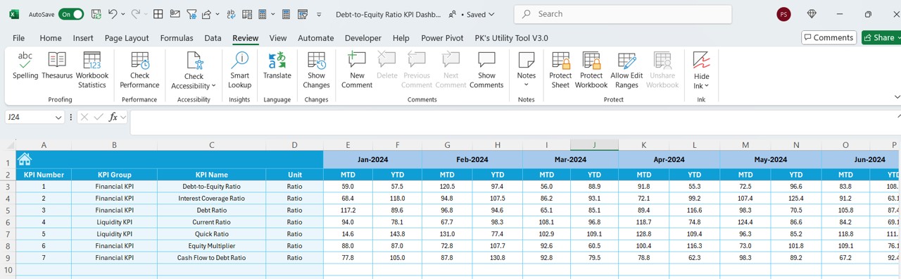 Target Sheet