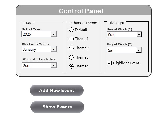 Control Panel