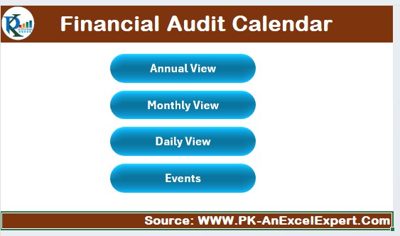 Financial Audit Calendar