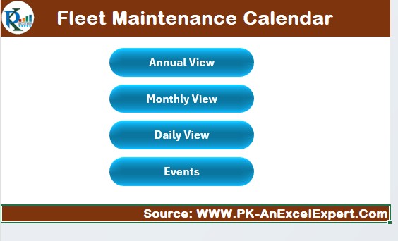 Fleet Maintenance Calendar