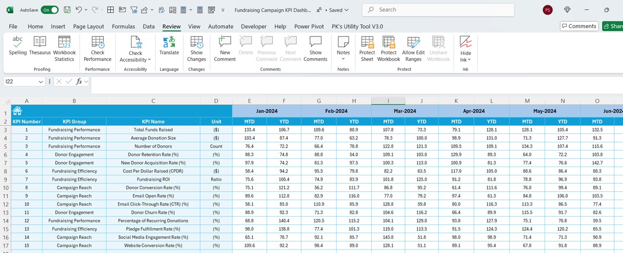 Target Sheet