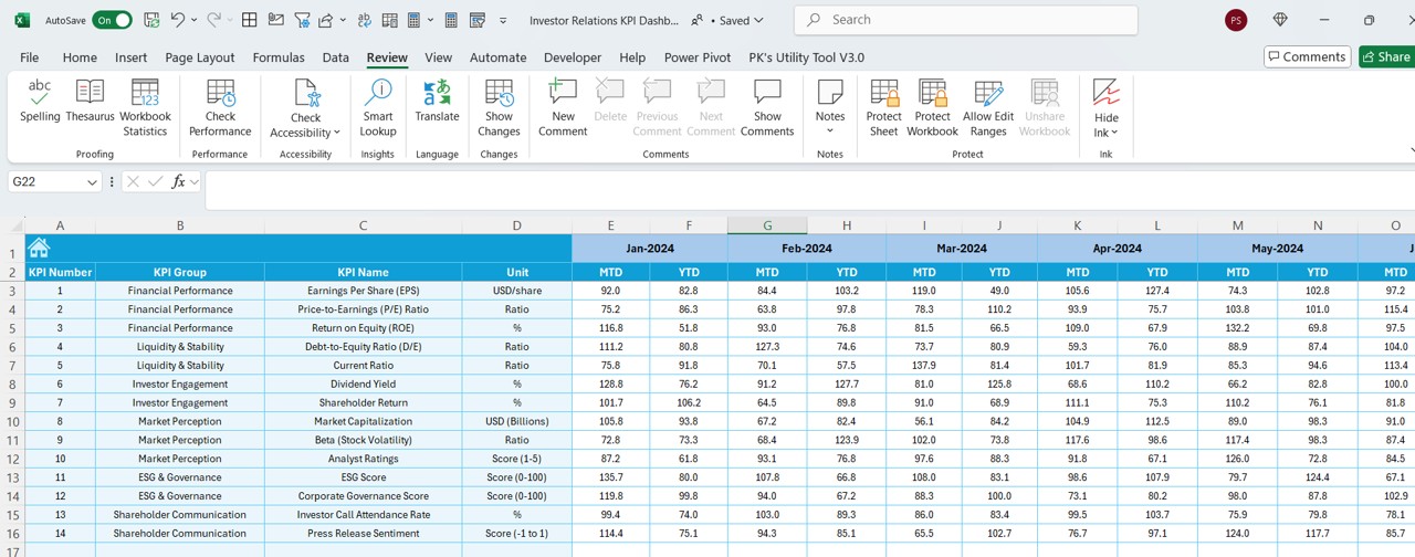 Target Sheet