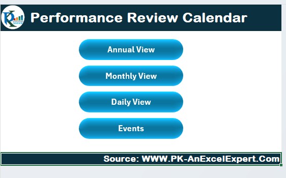 Performance Review Calendar