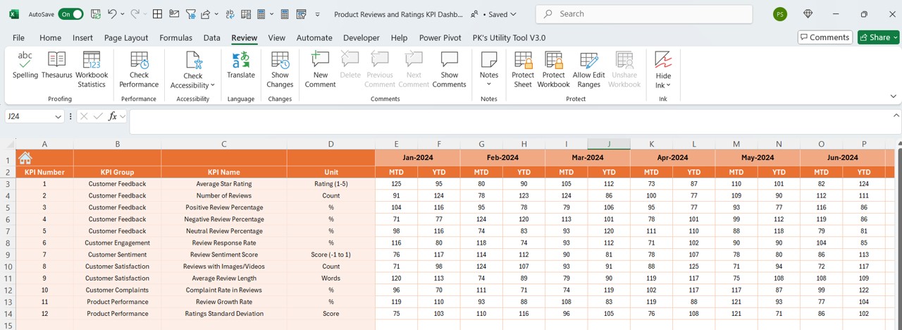 Target Sheet