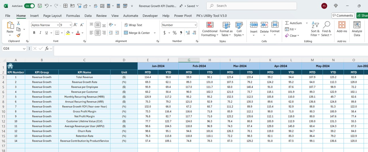 Target Sheet